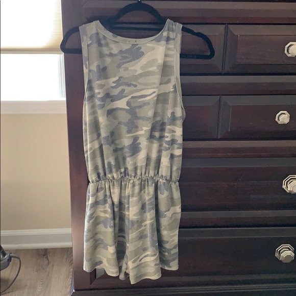 Women’s camo romper with cut holes. - Picture 2 of 2